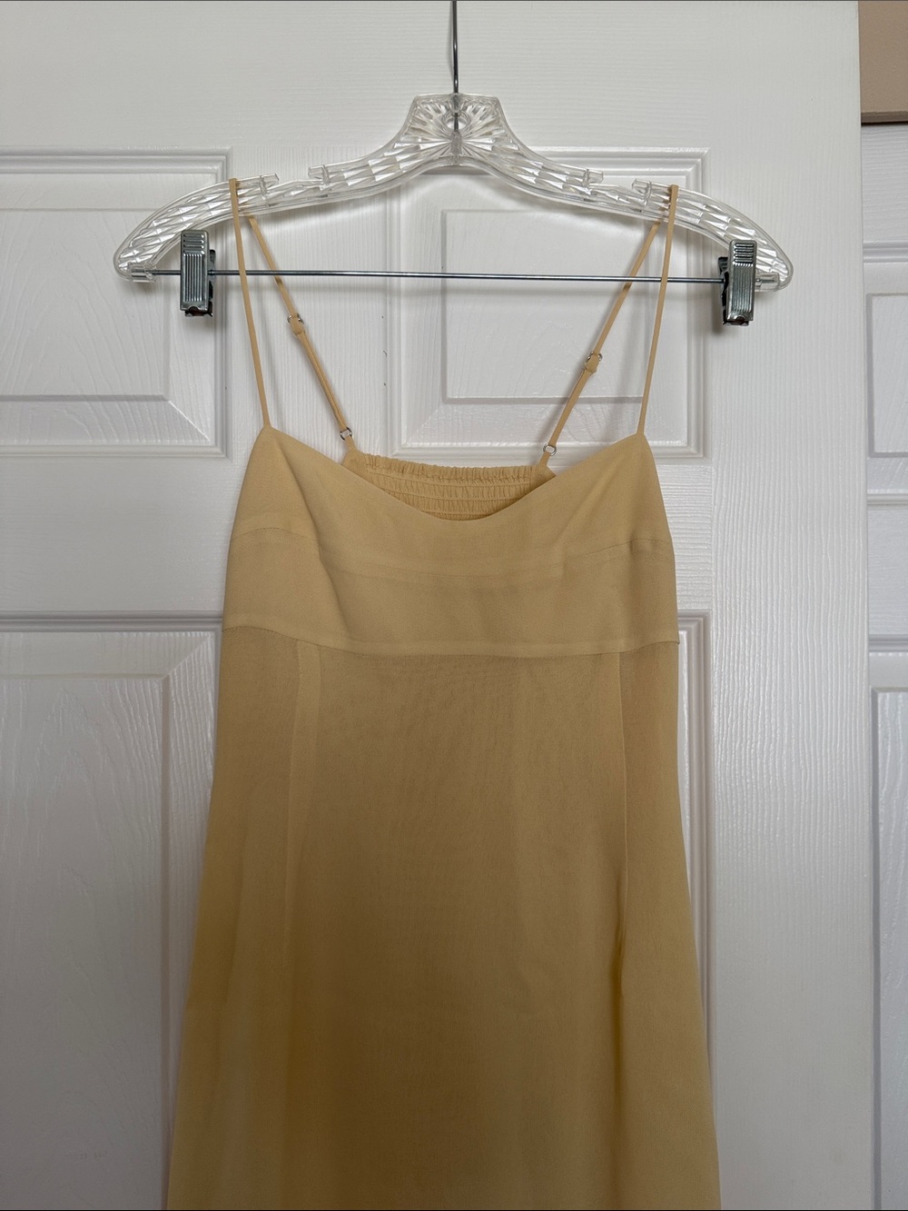 Reformation Parmesan Yellow Milica Dress 2 - Picture 2 of 9